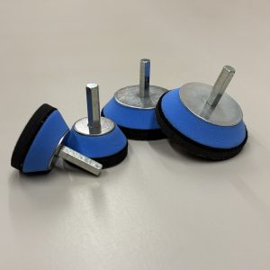 Power sanding arbors